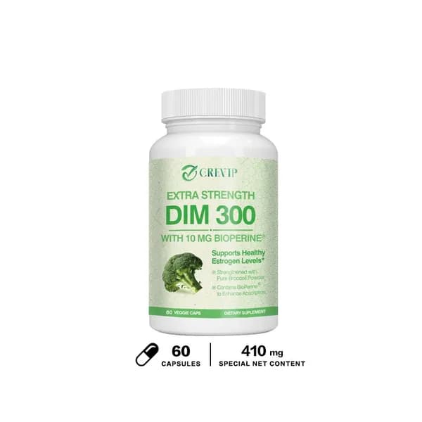 Биологически активная добавка Grevip EXTRA STRENGTH DIM 300 разработана для поддержания здорового уровня эстрогена и помощи в балансировке гормонов как у мужчин, так и у женщин.