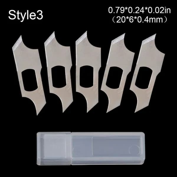 5pcs/set Скальпель нож частей