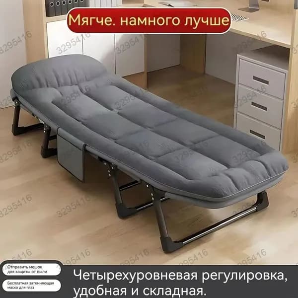 Диван раскладной, механизм Реклайнер, 66х66х40 см,светло-серый