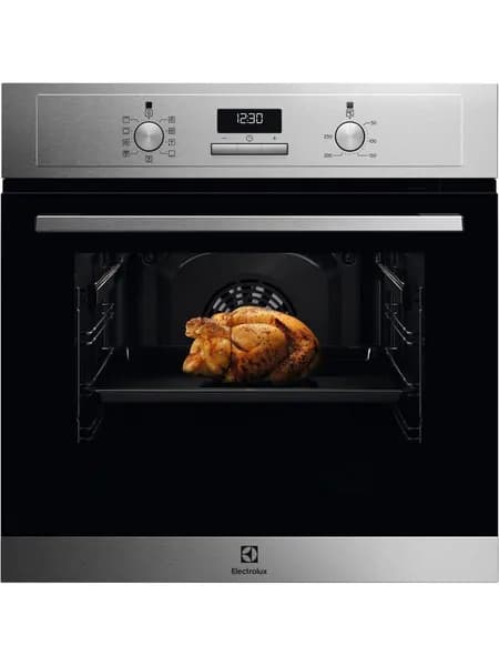 Electrolux EOF3H50BX Электрический духовой шкаф, встраиваемый, 59,5 см, серебристый