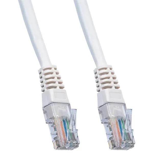 Кабель для интернет-соединения RJ-45/RJ-45, 2 м, серый