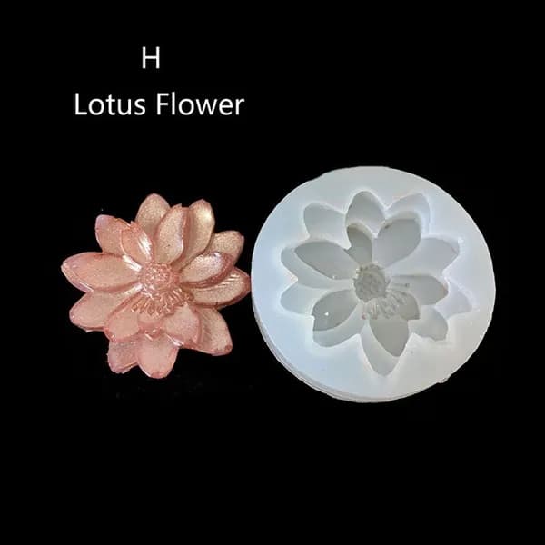 Эпоксидная форма для цветов-H Little Lotus