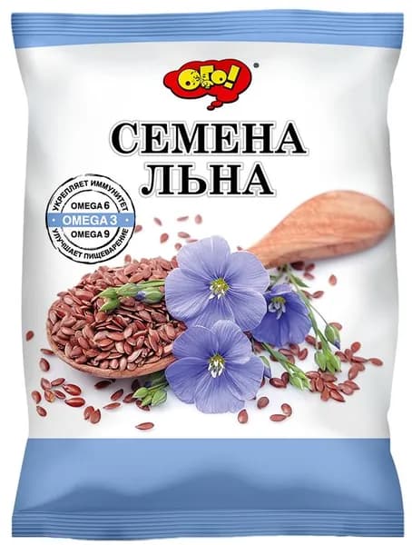 Семена льна ОГО!, 150г