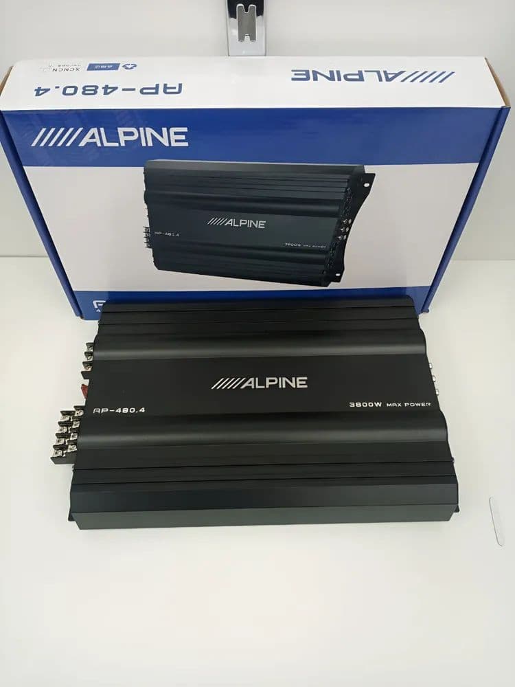 Автомобильный усилитель Alpine AP-480.4, 3800Вт, 4-х канальный.