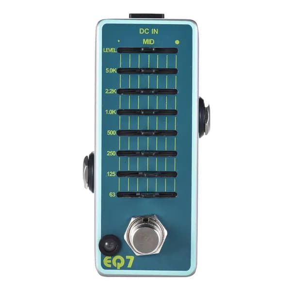 педаль эффектов для гитары,ENO EX EQ7, 7-полосный ЭКВАЛАЙЗЕР