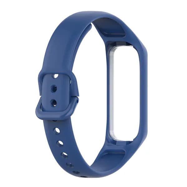 Силиконовый ремешок для Samsung Galaxy Fit 2 SM-R220, тёмно-синий