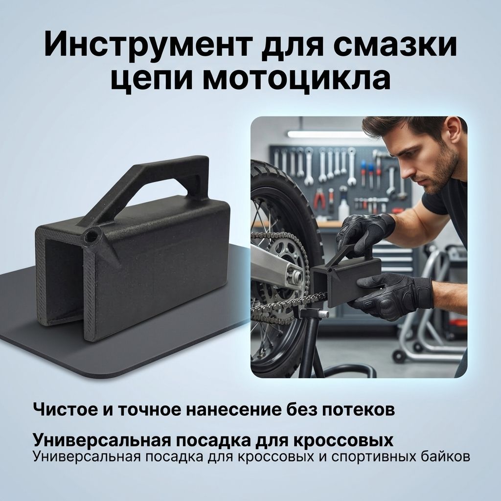 Масленка для цепи мотоцикла