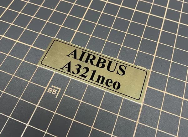 SX-Art Табличка Airbus A321neo
