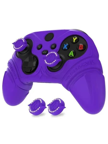 силиконовый чехол для геймпада Xbox Series X/S Runes Edition, противоскользящий, с накладками на стики, фиолетовый