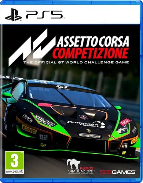 Игра Assetto Corsa Competizione (PlayStation 5, Русские субтитры)