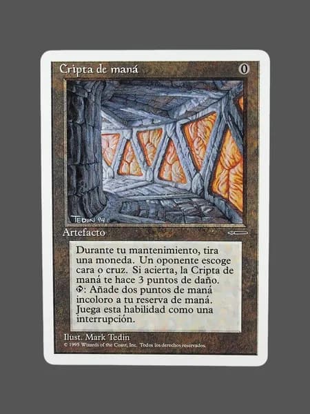 Обычная (Regular) прокси-карта TCG/MTG Proxy: Mana Crypt (PHPR, SPA)