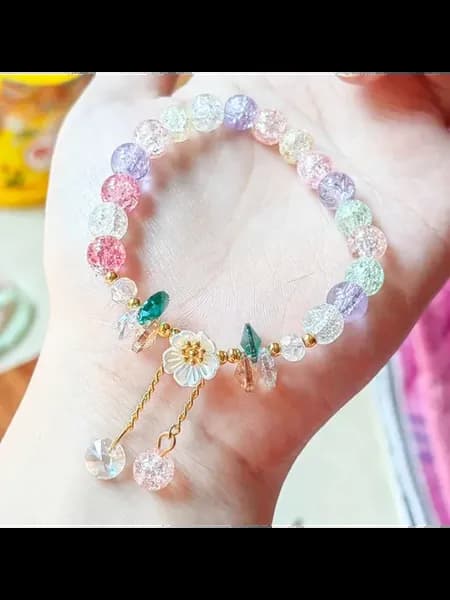 Браслет RINHOO FRIENDSHIP с розами и хрусталем BR22Y0661-10