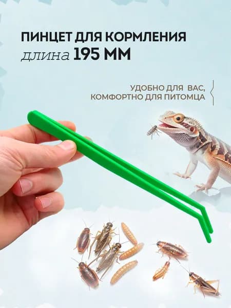 Пинцет для кормления рептилий