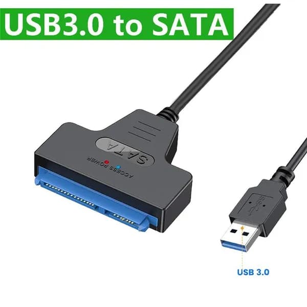 Кабель USB Sata 3 на 3.0 Адаптер Поддержка 2,5-дюймового SSD Hdd Жесткий диск