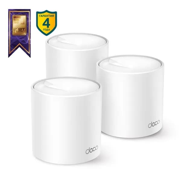 TP-Link Deco X50 AX3000 Весь дом Mesh WiFi 6 Система 3 шт