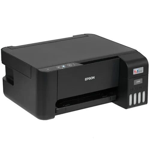 Epson МФУ струйное L3210 [цветная печать, A4, 5760x1440 dpi, ч/б - 10 стр/мин (А4), USB Type-A, СНПЧ]