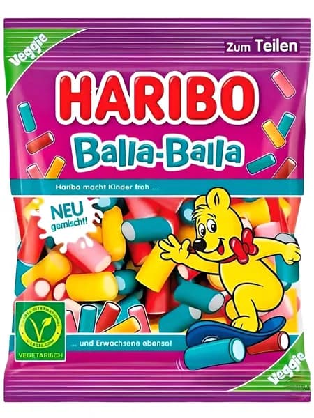 Haribo, Жевательный мармелад, Балла-Балла, Balla-Balla,160г.