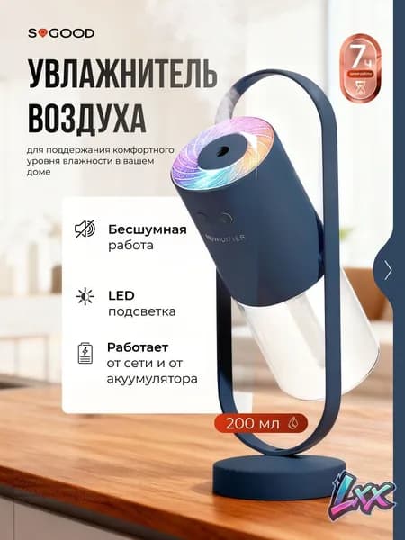 Увлажнитель воздуха LXX15-207-1pc, синий