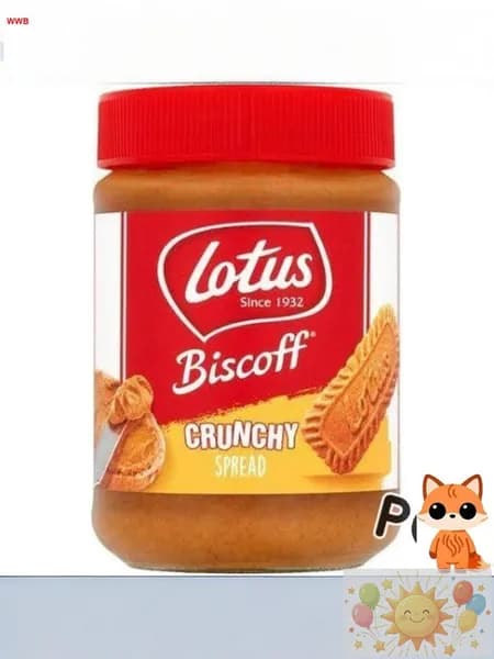 Паста Lotus Belgian Speculoos Crunchy с кусочками печенья 380 гр