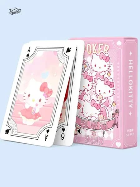 Карты игральные Hello Kitty Куроми Cinnamoroll аниме