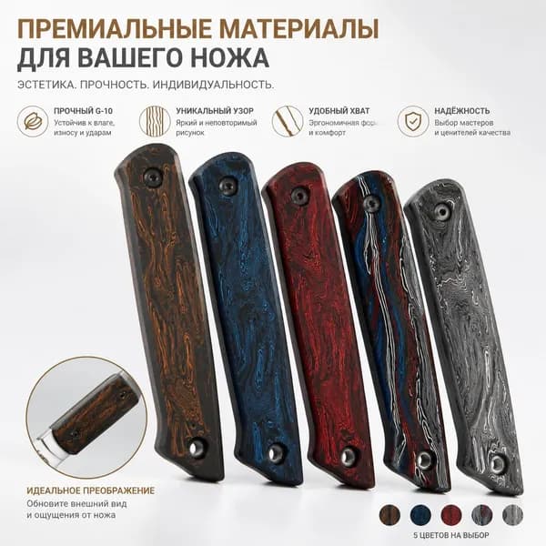 Композитная плита G10 имитация дамасского узора, прочный материал для изготовления рукояток складных и кухонных ножей, толщина 5 мм