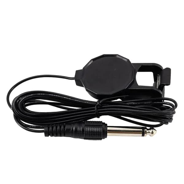 Клипсовый фолк звукосниматель из пластика для гитары с предусилителем