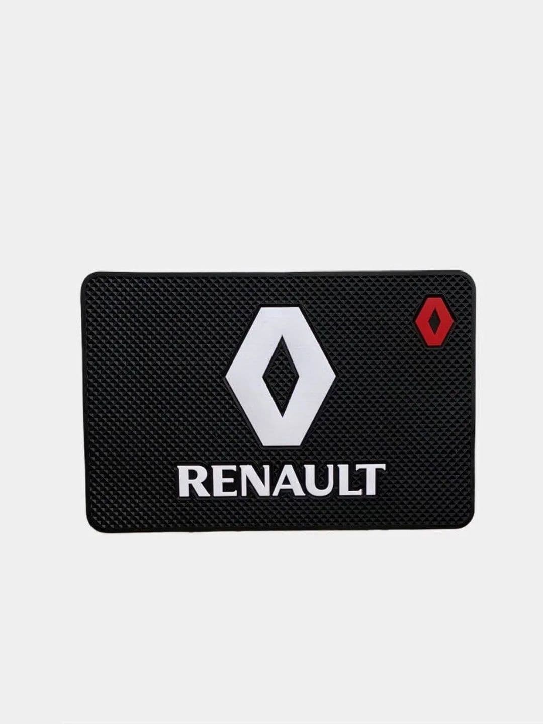 Коврик на панель автомобиля противоскользящий с логотипом RENAULT