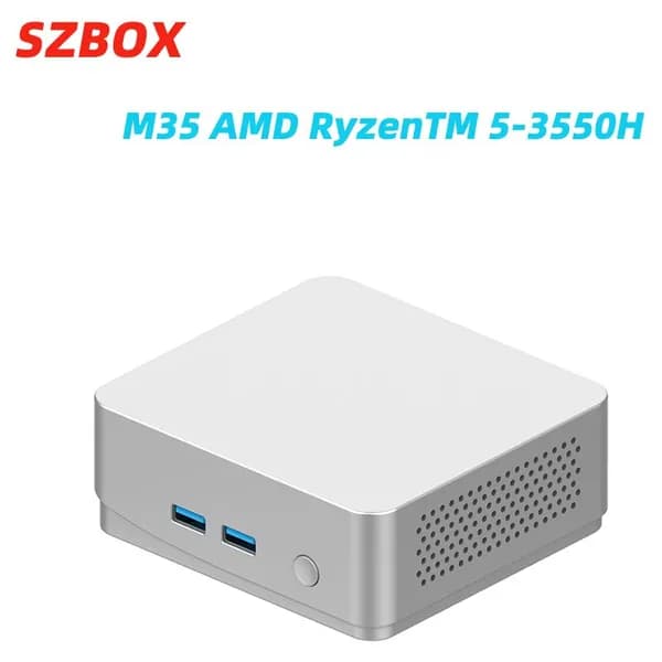 Мини-ПКRAM 32 ГБ, SSD 1000 ГБ, Windows), белый