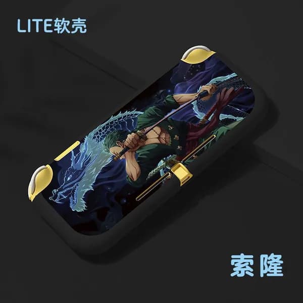 Чехол для Switch OLED One Piece с жестким корпусом, окрашенный узор, защитный , разделенный жесткий корпус