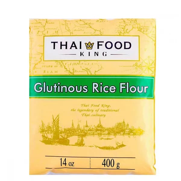 Thai Food King Мука рисовая Клейкая, 400 гр