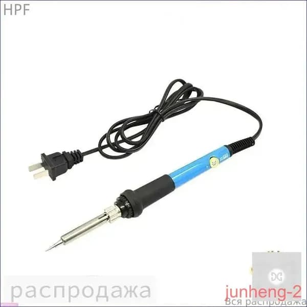 HIBIBUD Пирографическая ручка с регулировкой температуры 200 450 C, паяльник для выжигания по дереву 60Вт.