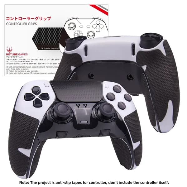 For PlayStation 5 DualSense Edge / HOTLINE GAMES / Нескользящие наклейки для геймпада