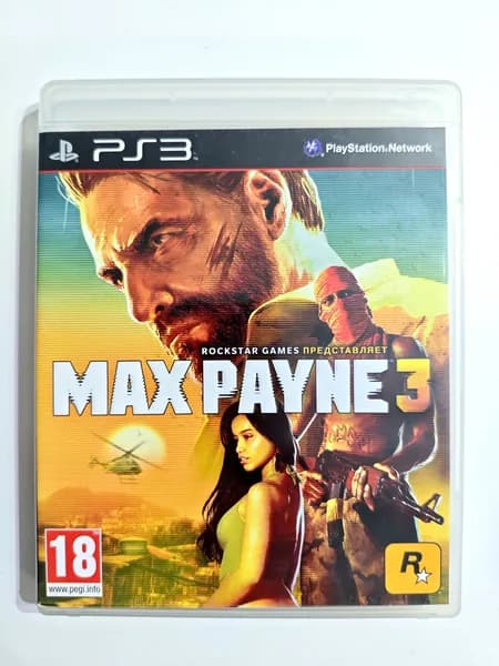 Диск Max Payne 3 PlayStation 3. Товар уцененный