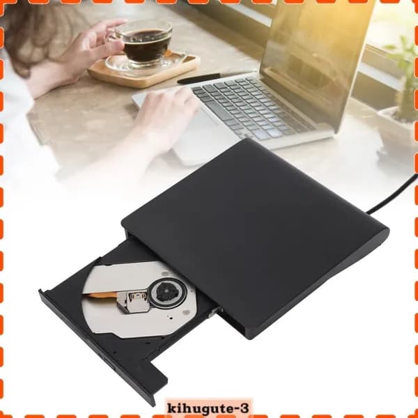 Внешний DVD-привод, USB 3.0, поддержка DOS, подходит для всех ОС и устройств