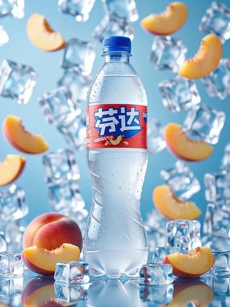 Газированный напиток Fanta со вкусом персика, 500 мл, Китай