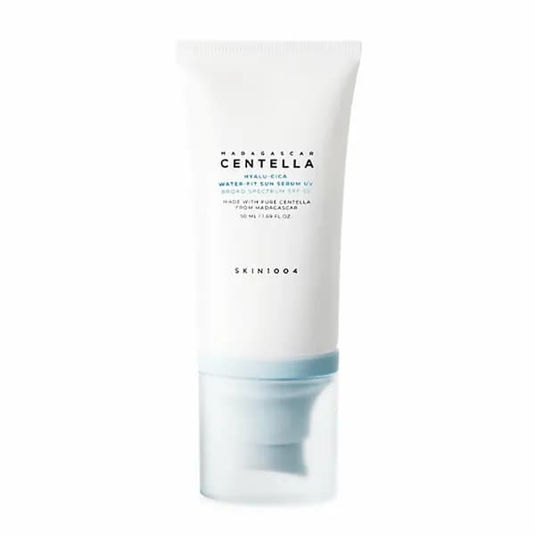 Солнцезащитный крем-сыворотка для лица для лица SKIN1004 Madagascar Centella Hyalu-Cica Water-Fit Sun Serum SPF50+ PA++++, 50 мл