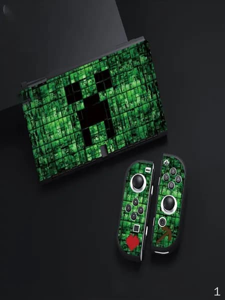 Силиконовый защитный чехол на игровую приставку Nintendo Switch Oled, мягкий чехол из TPU Покемон Генгар