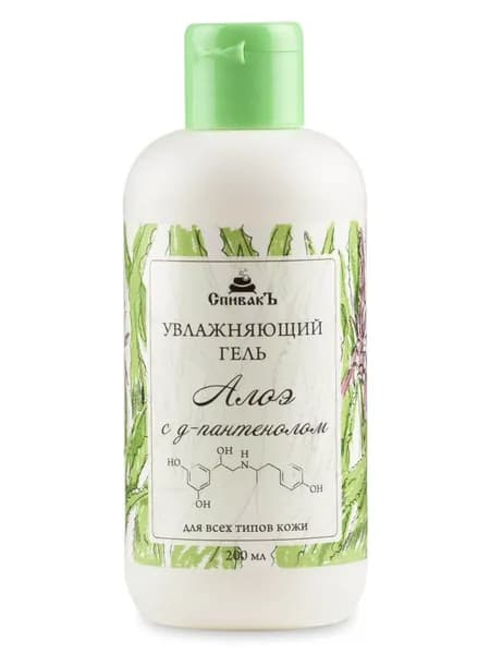 СпивакЪ Гель Алоэ с д-пантенолом, 200 мл