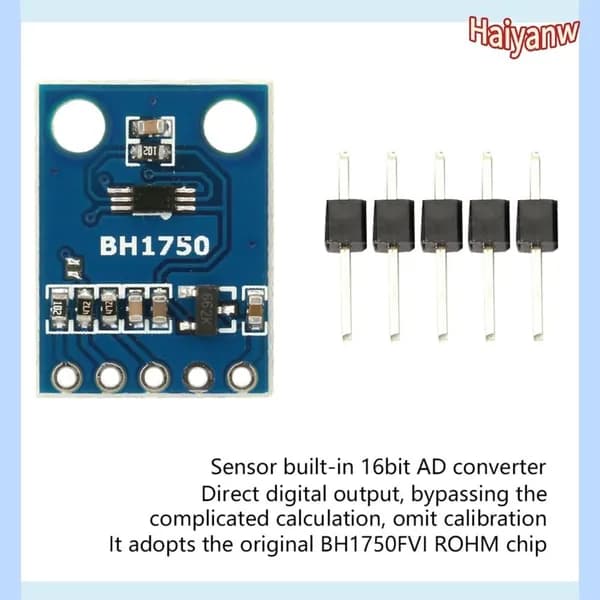 Цифровой модуль световой интенсивности GY302, интеграция чипа BH1750 с прямым цифровым выходом, для практических приложений