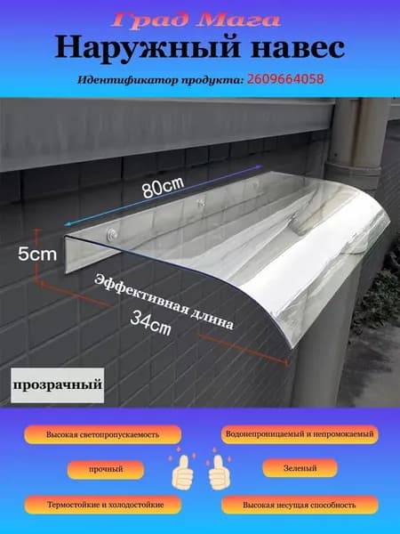 Дождевой щит дома