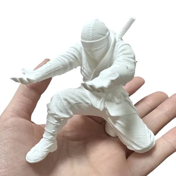 3D-печать подставка для ручек в виде ниндзя из PLA