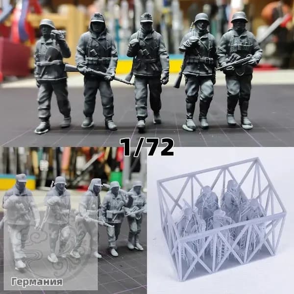 Cor 172 сборная модель солдат