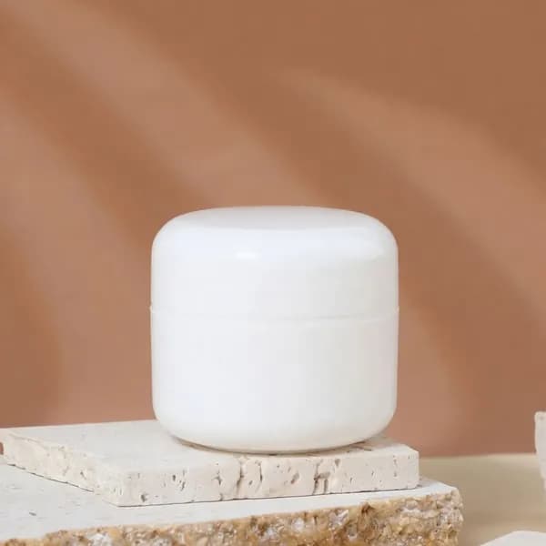 Двойные пластиковые баночки для крема, пустые контейнеры для косметики, маски и геля, герметичная упаковка для путешествий и дома