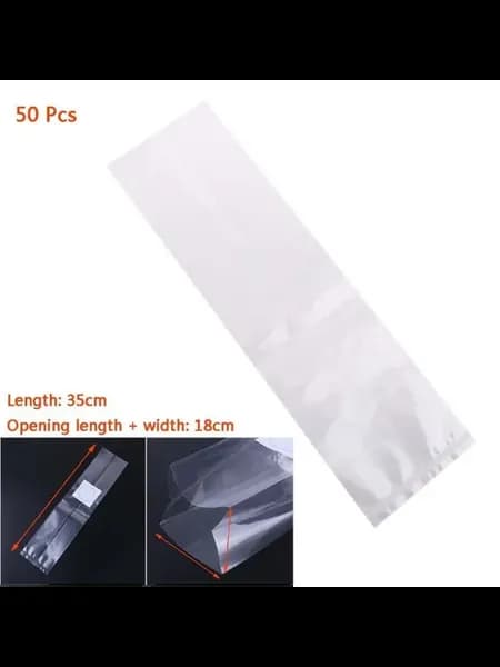 Пакеты для грибов 18x35 см, 50 шт