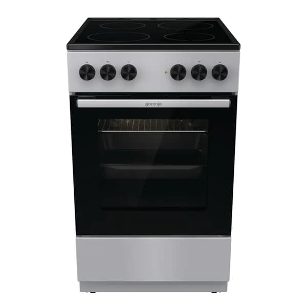 Плита электрическая Gorenje GEC5A12SG, серый/черный