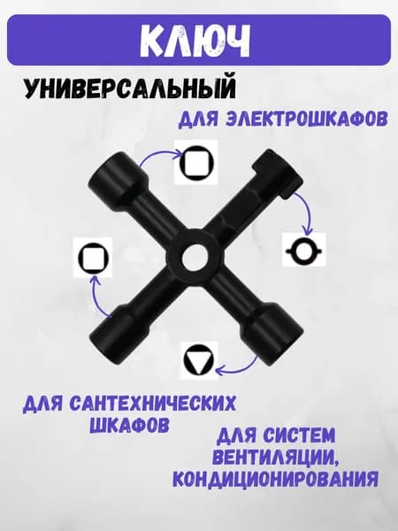 Ключ для электрошкафов универсальный