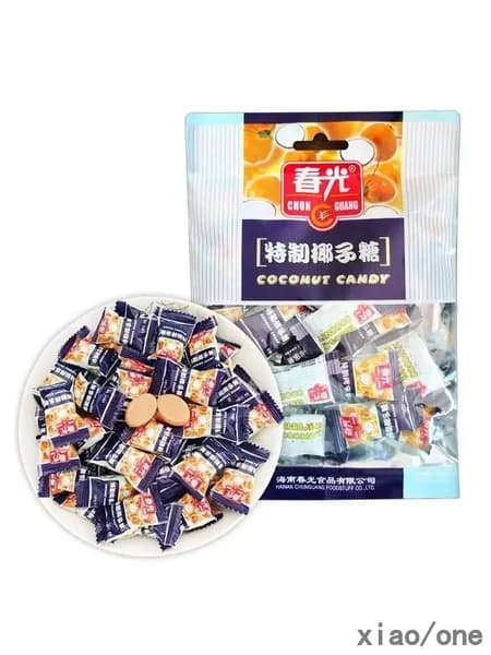Hainan Specialty, Chunguang Food, Специальный кокосовый сахар 120 г экстраконцентрированного кокосового молока xiaojianshangmao