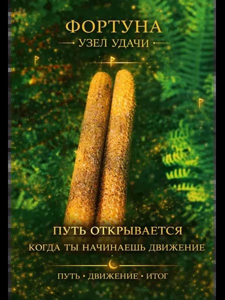Фортуна • Узел удачи. Руническая свеча