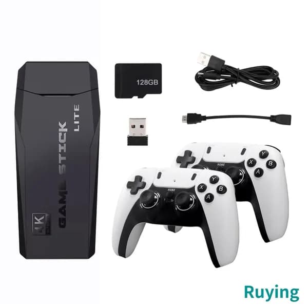 Игровая консоль M8 PRO: совместима с PS1, FC, GBA, 128 ГБ, Linux