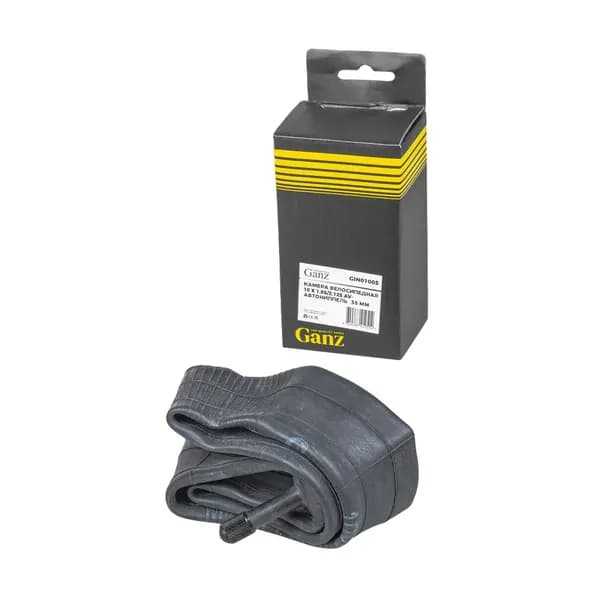 Камера велосипедная 10 х 1.95/2.125 AV-автониппель 35 мм GANZ GIN01005